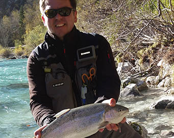 Fly fishing Soča Slovenia