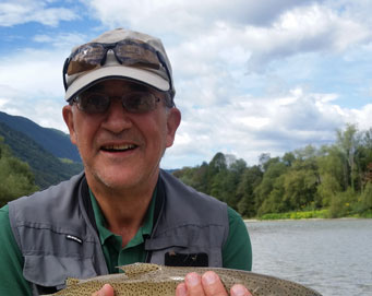 Fly fishing Soča Slovenia