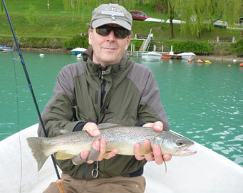 Fly fishing Soča Slovenia
