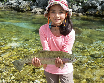 Fly fishing Soča Slovenia